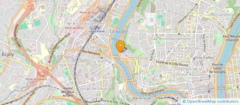 localisation de l'entreprise GDA FILMS à LYON