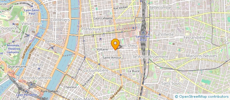 localisation de l'entreprise GDA INGENIERIE à LYON