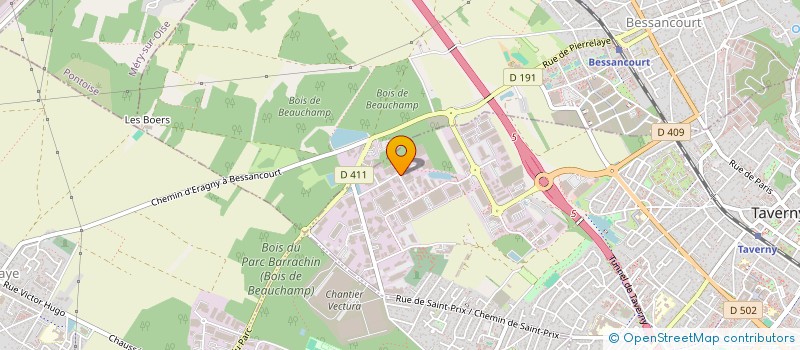 localisation de l'entreprise GDA LOCATION  TAVERNY