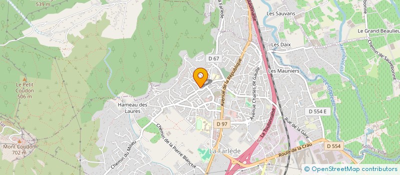 localisation de l'entreprise GDA83-LES GANTS DE L'AVENIR  LA FARLEDE