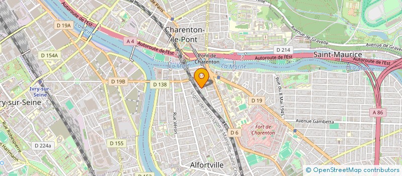 localisation de l'entreprise GDB à MAISONS-ALFORT