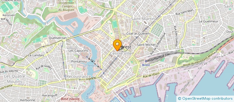 localisation de l'entreprise GDB à BREST