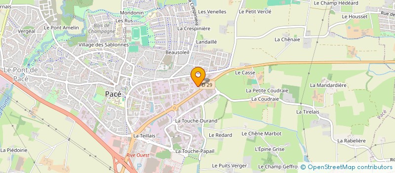 localisation de l'entreprise GDBA à PACE