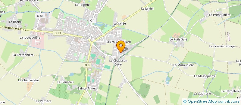 localisation de l'entreprise GDBM  LIGNE