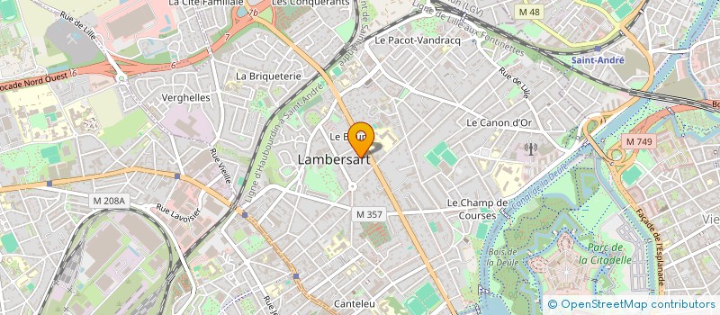 localisation de l'entreprise GDBVL CONSULTING à LAMBERSART