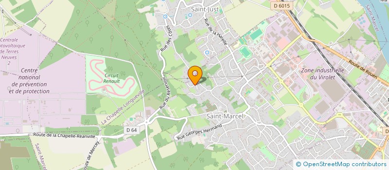localisation de l'entreprise GDC à SAINT-MARCEL