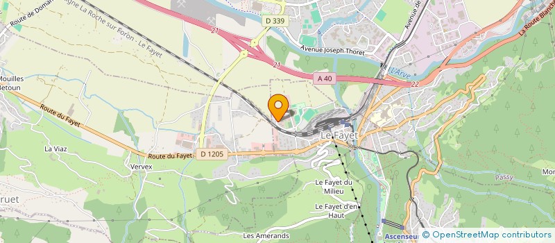 localisation de l'entreprise GDC  SAINT-GERVAIS-LES-BAINS