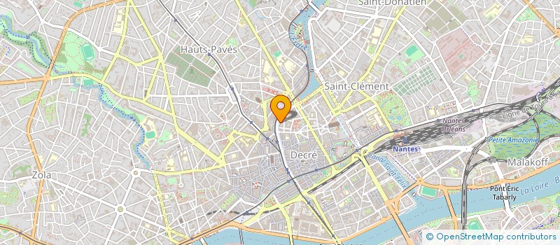 localisation de l'entreprise GDC BATIMENT à NANTES