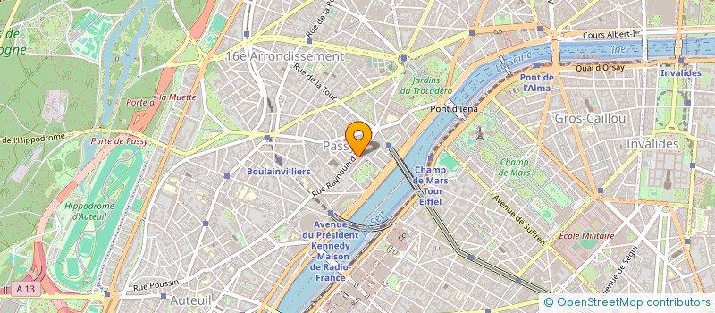 localisation de l'entreprise GDC CONSEIL à VERSAILLES