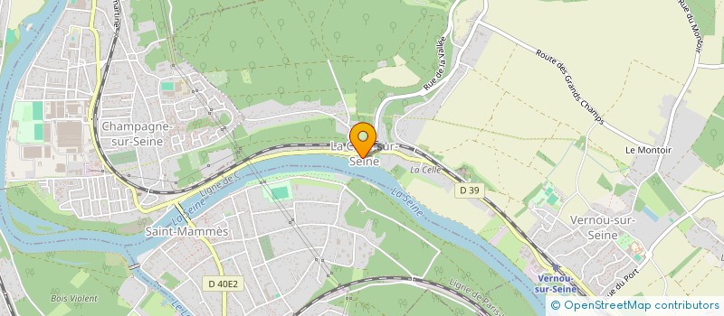 localisation de l'entreprise GDC.CONSEILS à VERNOU-LA-CELLE-SUR-SEINE