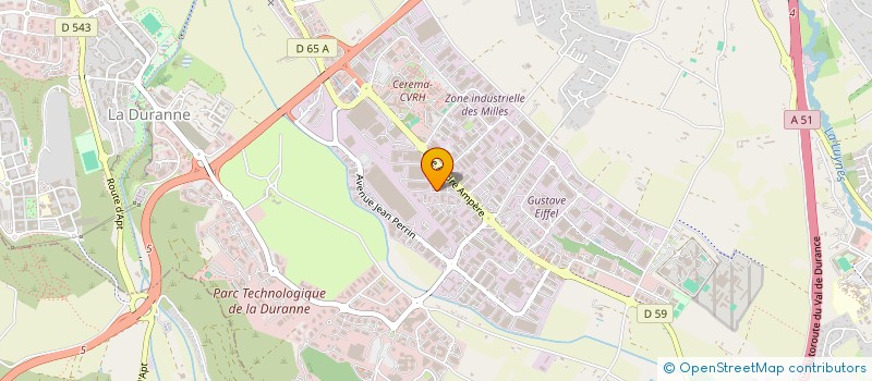 localisation de l'entreprise GDC GARIDEL  AIX-EN-PROVENCE