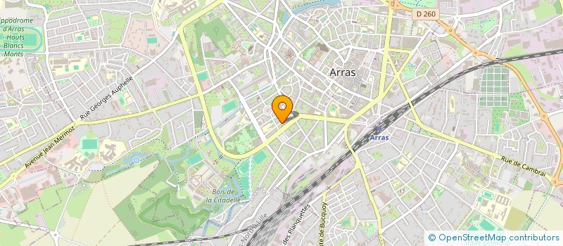 localisation de l'entreprise GDC  GUIDER  DECOUVRIR  CHASSER à ARRAS