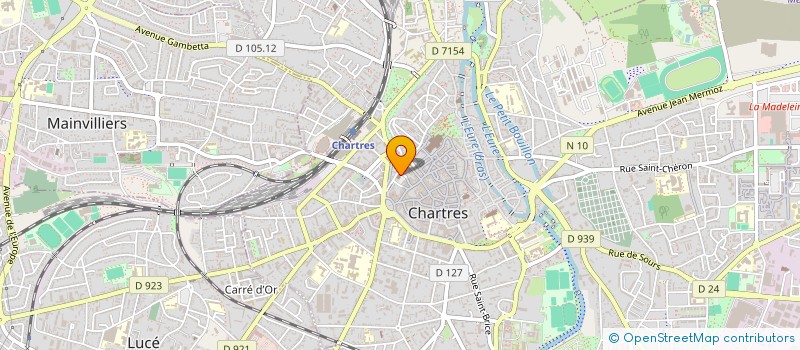 localisation de l'entreprise GDC JUDICIAIRE à CHARTRES
