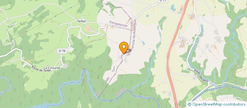 localisation de l'entreprise GDCM  TANUS