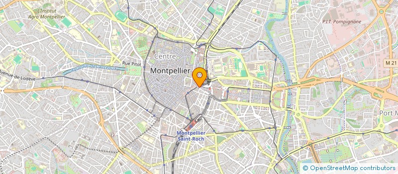 localisation de l'entreprise GDCOM à MONTPELLIER