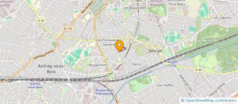 localisation de l'entreprise GDE à SEVRAN