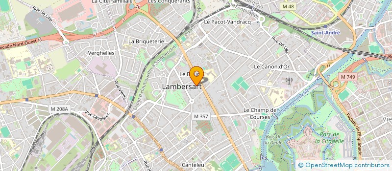 localisation de l'entreprise GDEK MADISON à LAMBERSART
