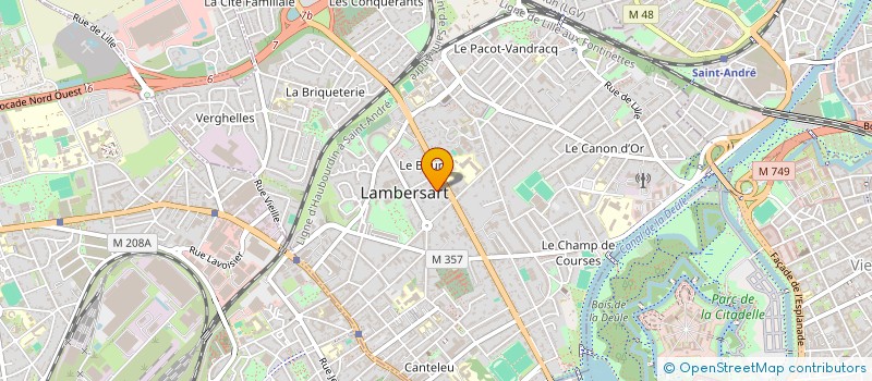 localisation de l'entreprise GDEK VALMY à LAMBERSART
