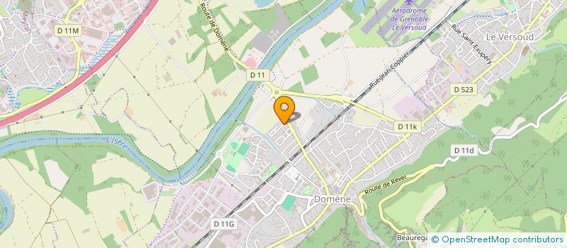 localisation de l'entreprise GDEM IMMOBILIER  DOMENE