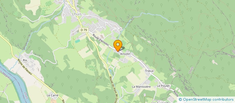 localisation de l'entreprise GDESTOCK  LHUIS