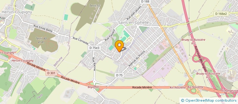 localisation de l'entreprise GDG  SAINS-EN-GOHELLE