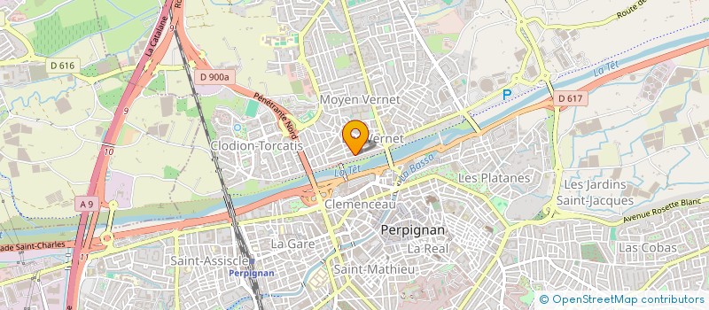 localisation de l'entreprise GDG  PERPIGNAN