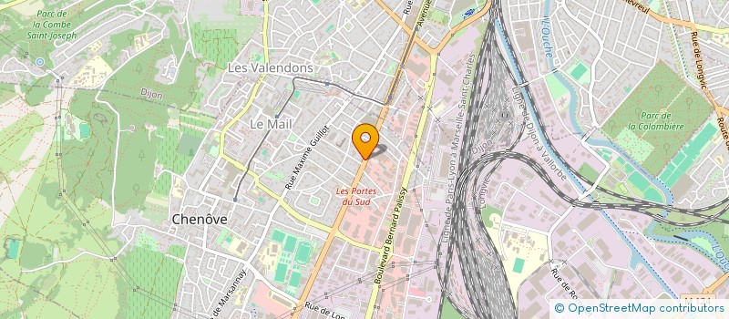 localisation de l'entreprise GDG BOX - AUTO PLUS  CHENOVE