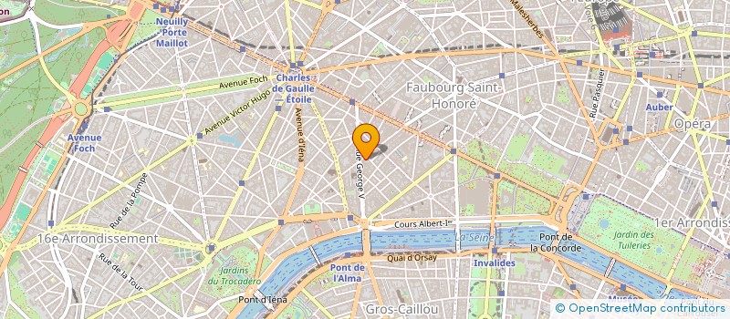 localisation de l'entreprise GDG CAPITAL 5 à PARIS