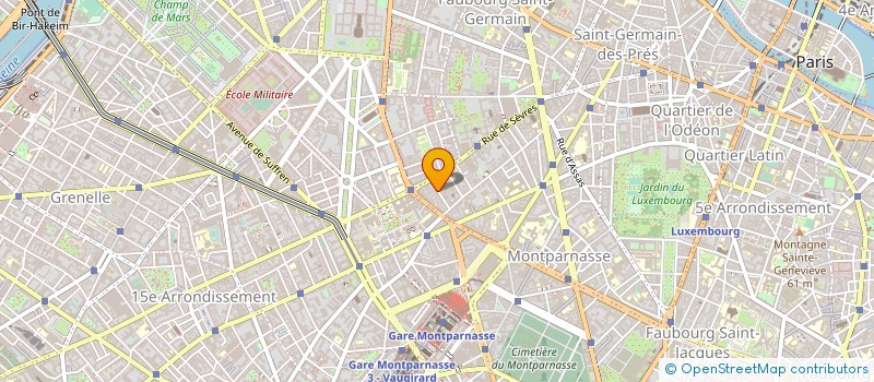 localisation de l'entreprise GDG CORP. à PARIS