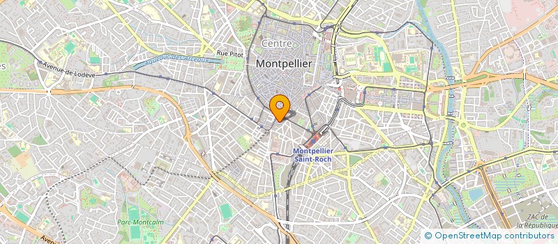 localisation de l'entreprise GDG DIFFUSION à MONTPELLIER