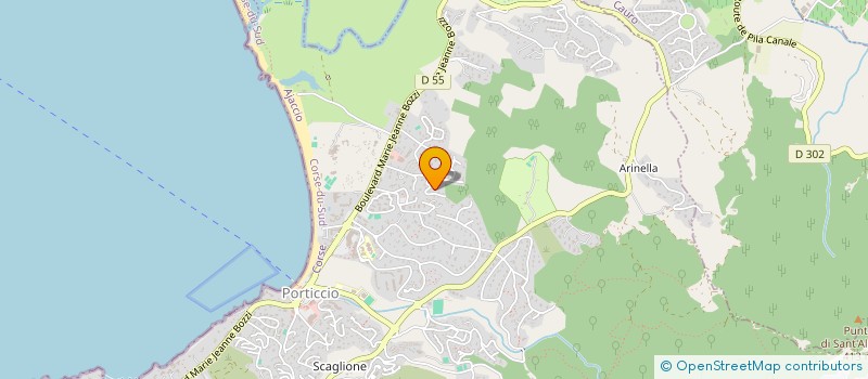 localisation de l'entreprise GDG IMMOBILIER  GROSSETO-PRUGNA