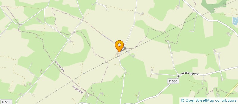 localisation de l'entreprise GDG INNOVATIONS  LA CHAPELLE-RAINSOUIN