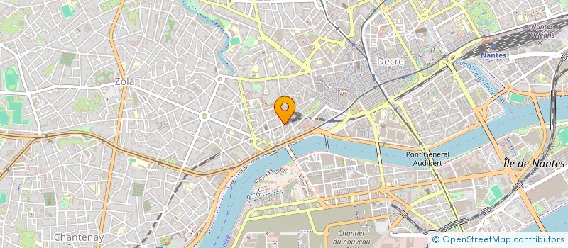 localisation de l'entreprise GDG NANTES à NANTES