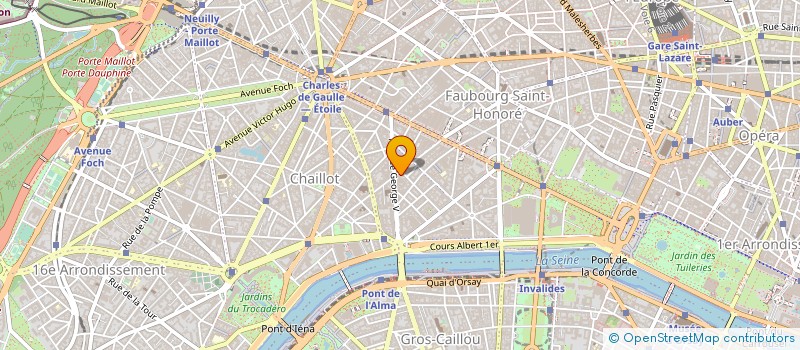 localisation de l'entreprise GDG SCIPION  PARIS