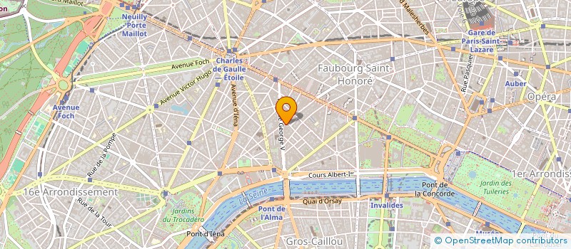 localisation de l'entreprise GDG SCIPION à PARIS