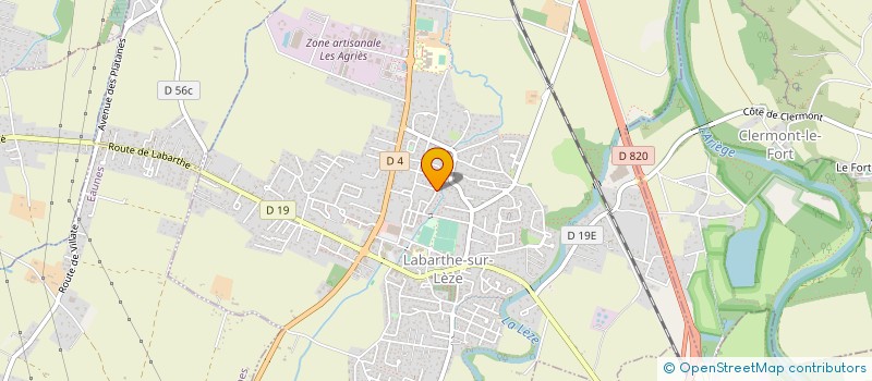 localisation de l'entreprise GDG TOULOUSE  TOURNEFEUILLE