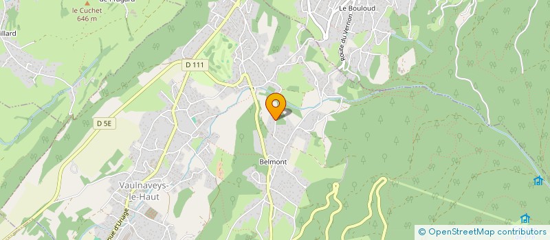 localisation de l'entreprise GDH  VAULNAVEYS-LE-HAUT