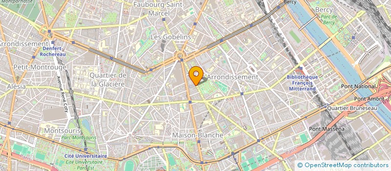 localisation de l'entreprise GDH HOLDING  PARIS