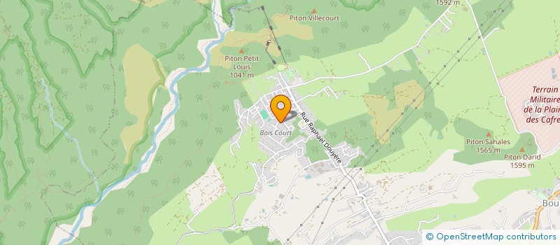 localisation de l'entreprise GDH TRANSPORTS  LE TAMPON