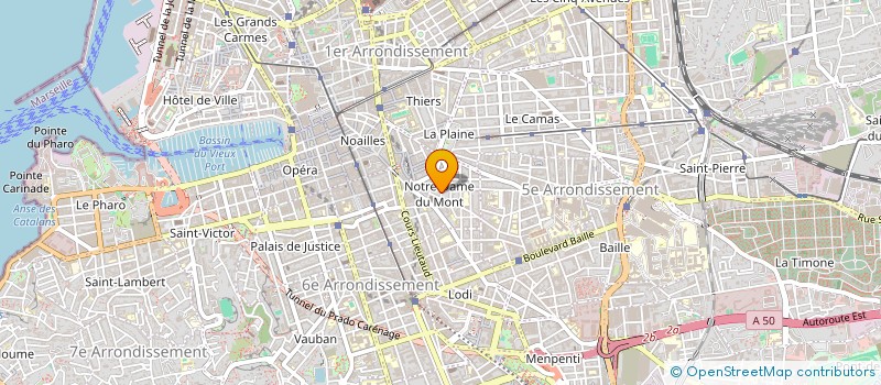 localisation de l'entreprise GDI à MARSEILLE