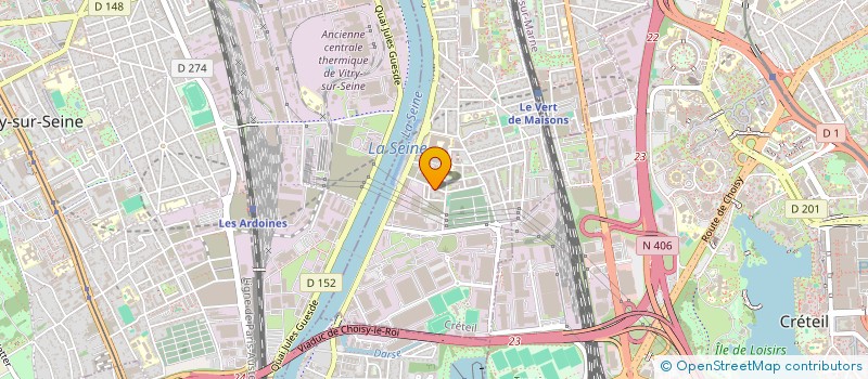 localisation de l'entreprise GDI à ALFORTVILLE