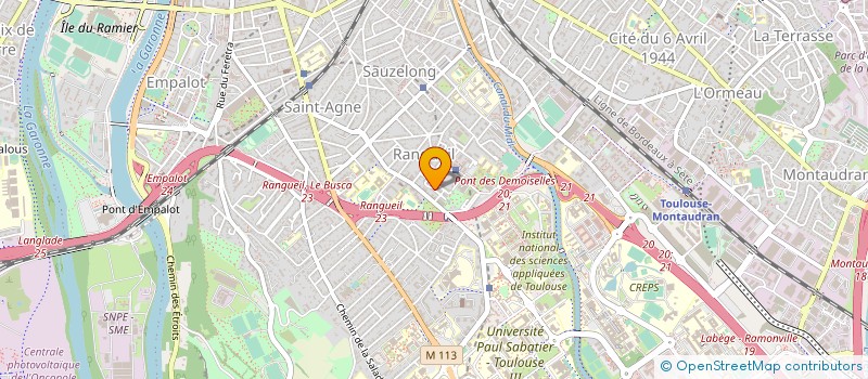 localisation de l'entreprise GDI MASTOURI à TOULOUSE