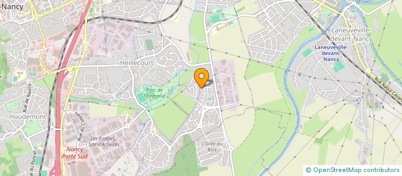 localisation de l'entreprise GDIAGS  HEILLECOURT