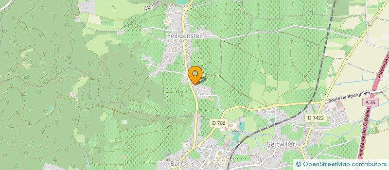 localisation de l'entreprise GDID  HEILIGENSTEIN