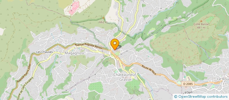 localisation de l'entreprise GDID  CHATEAUNEUF-GRASSE