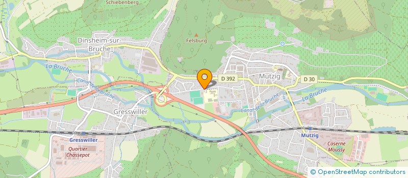 localisation de l'entreprise GDIEM  GRESSWILLER