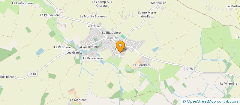 localisation de l'entreprise GDINOX  BEAUFOU