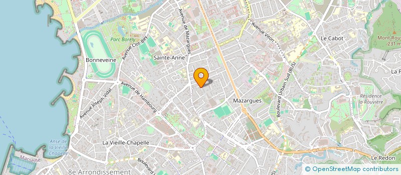 localisation de l'entreprise GDK  MARSEILLE