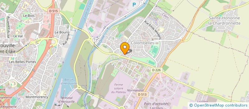 localisation de l'entreprise GDK IMMOBILIER  COLOMBELLES