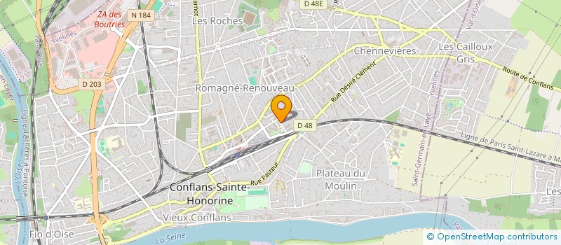 localisation de l'entreprise GDKOB'S  CONFLANS-SAINTE-HONORINE